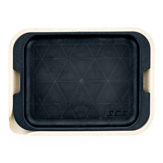 Kit con Vassoio in Canapa e Setaccio (Santa Cruz)