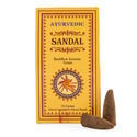 Coni di Incenso Ayurvedico in Legno di Sandalo a Riflusso