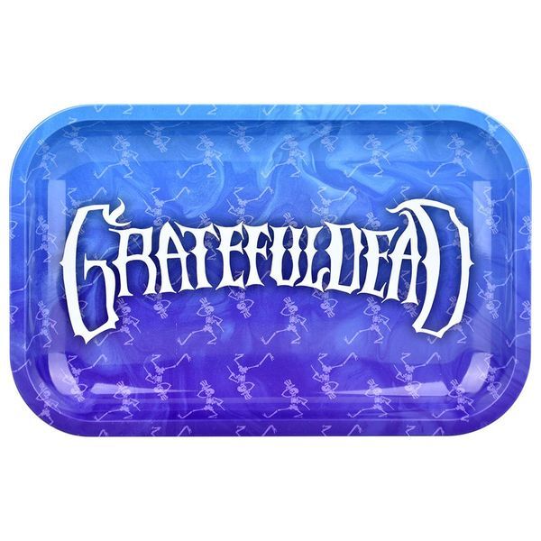 Metal Rolling Tray With Lid Small (Grateful Dead x Pulsar)