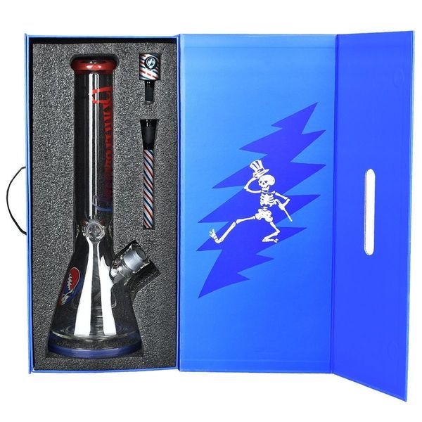 Grateful Dead x Pulsar Liberty Beaker Water Pipe