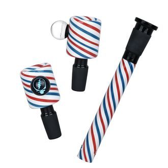 Grateful Dead x Pulsar Liberty Beaker Water Pipe