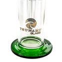 Dab Rig Side Neck Shower Head Dab Rig 10" (Tsunami Glass)