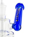 Dab Rig Side Neck Shower Head Dab Rig 10" (Tsunami Glass)