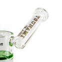 Dab Rig Side Neck Honey Turbine 9" (Tsunami Glass)