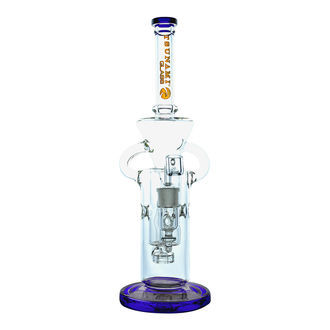 Dab Rig Swiss Recycler 13'' con Percolatore (Tsunami Glass)