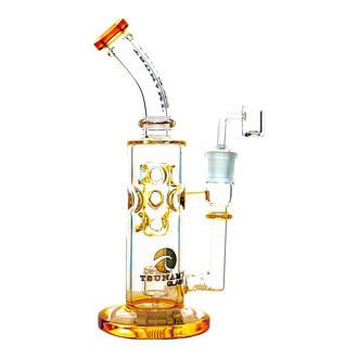 Dab Rig Shower Head Swiss 11'' (Tsunami Glass)