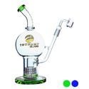 Dab Rig Shower Head Globe 11" (Tsunami Glass)