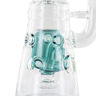 Dab Rig per Concentrati Shower Head Swiss 9" (Tsunami Glass)