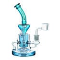 Dab Rig 9″ Recycler con Percolatore (Tsunami Glass)