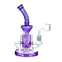 Dab Rig 9″ Recycler con Percolatore (Tsunami Glass)