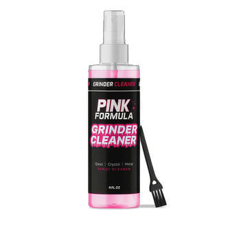 Grinder Cleaner &ndash; 4oz &ndash; w/Small Brush (Pink Formula)