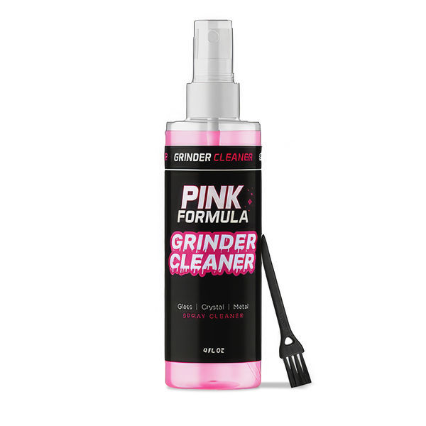 Grinder Cleaner – 4oz – w/Small Brush (Pink Formula)