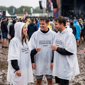 Poncho impermeabile usa e getta (Zamnesia Exclusive)