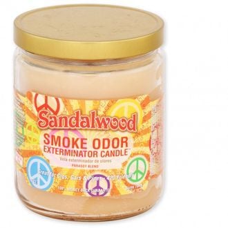 Candle Sandalwood (Smoke Odor Eliminator) 13oz