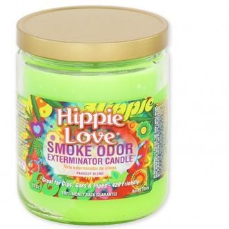 Candle Hippie Love (Smoke Odor Eliminator) 13oz