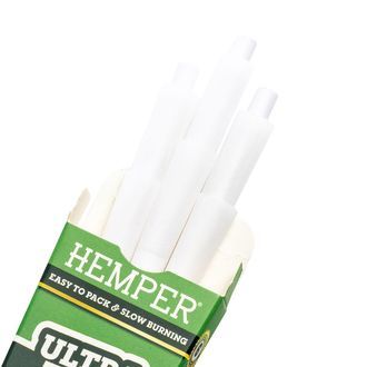 Ultra Thin White 1 1/4 Cones (Hemper) 6pk