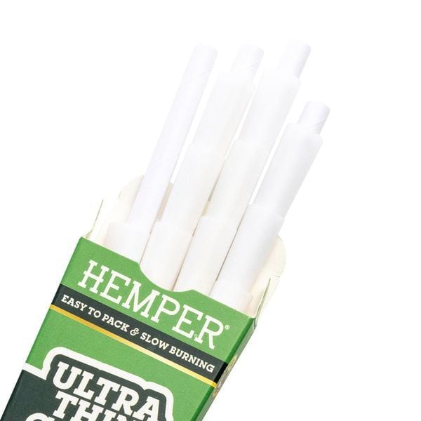 Ultra Thin White Mini Cones (Hemper) 10pk