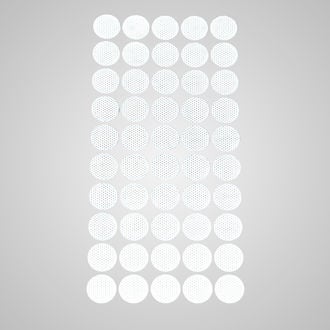 Adherable Lid Filters 50-pack (Microppose)