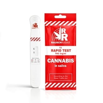 Test salivare RauschRadar&reg; Cannabis (3ng/ml)