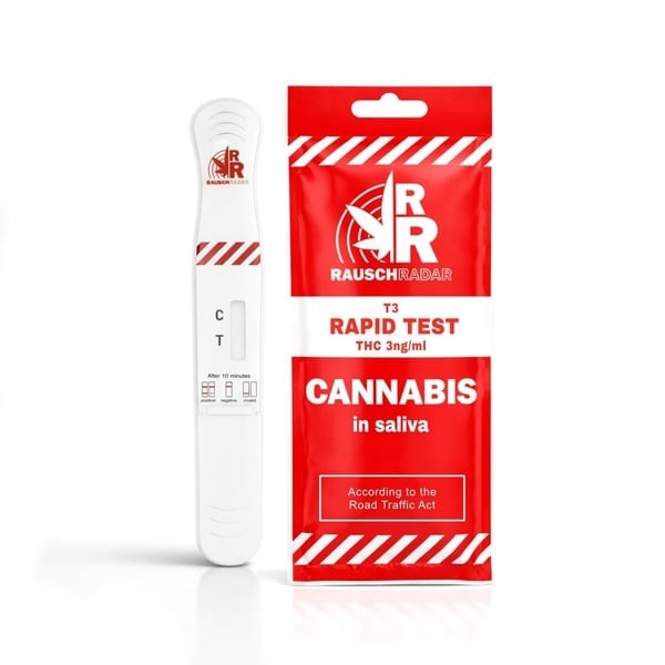 Test salivare RauschRadar® Cannabis (3ng/ml)