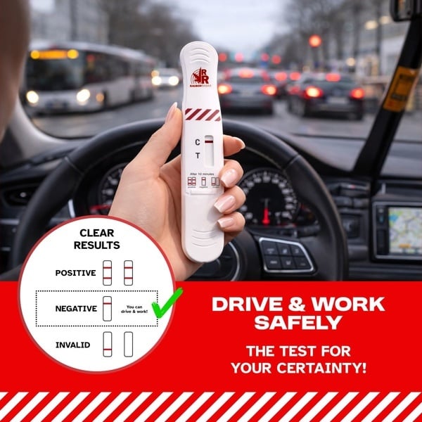 Test salivare RauschRadar® Cannabis (3ng/ml)