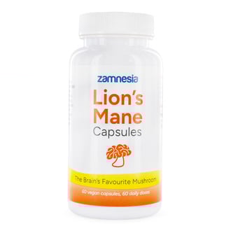 Capsule di Fungo Criniera di Leone (Zamnesia)