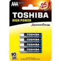 Batterie alcaline AAA (TOSHIBA)