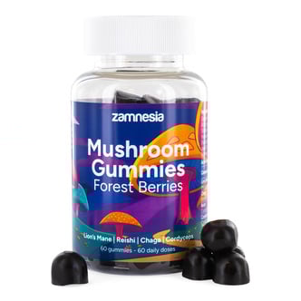 Caramelle gommose ai funghi con aroma di frutti di bosco