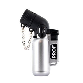 Accendino in metallo con doppia fiamma