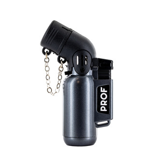 Accendino in metallo con doppia fiamma