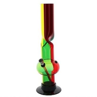 Bong in acrilico Rasta Twist