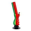 Bong in acrilico Rasta Grip