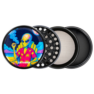 Collezione di grinder in metallo Area 420 (Zamnesia) - 4-parti Ø63mm