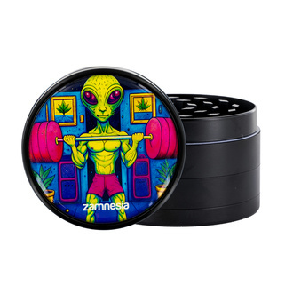 Collezione di grinder in metallo Area 420 (Zamnesia) - 4-parti Ø63mm