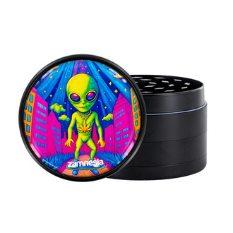 Collezione di grinder in metallo Area 420 (Zamnesia) - 4-parti Ø63mm