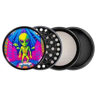 Collezione di grinder in metallo Area 420 (Zamnesia) - 4-parti Ø63mm