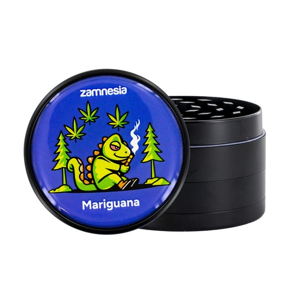 Collezione di grinder in metallo Puff Pals (Zamnesia) - 4-parti Ø63mm