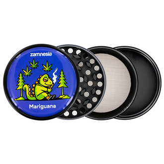 Collezione di grinder in metallo Puff Pals (Zamnesia) - 4-parti Ø63mm