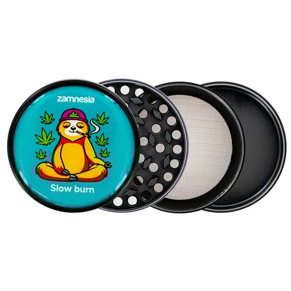 Collezione di grinder in metallo Puff Pals (Zamnesia) - 4-parti Ø63mm