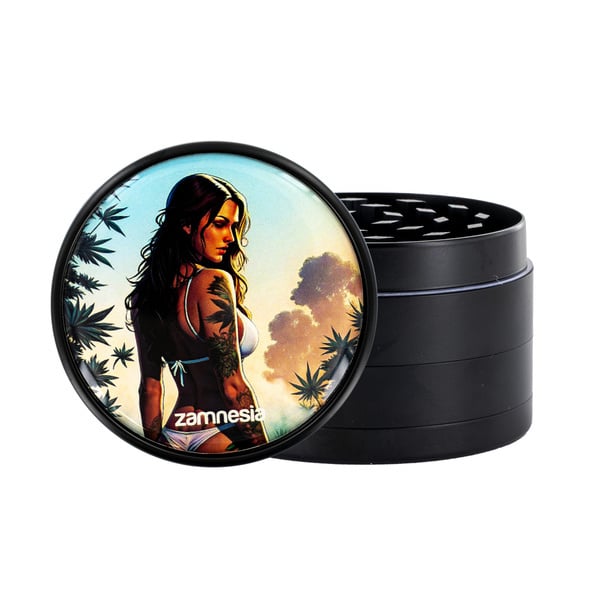 Collezione di grinder in metallo Bad Bitches (Zamnesia) - 4-parti Ø63mm