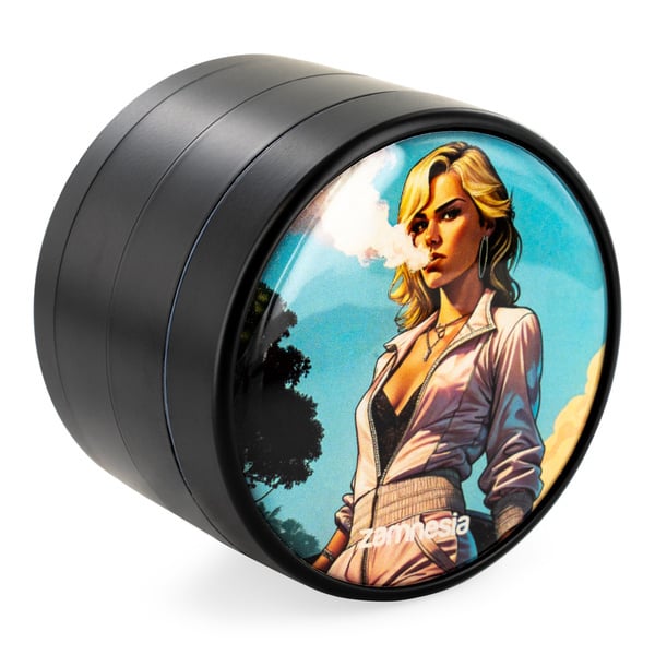 Collezione di grinder in metallo Bad Bitches (Zamnesia) - 4-parti Ø63mm