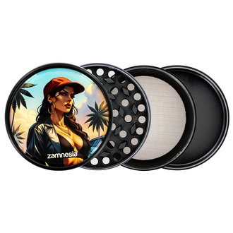 Collezione di grinder in metallo Bad Bitches (Zamnesia) - 4-parti Ø63mm