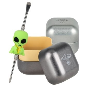 Alien Dab Tool & UFO Concentrate Jar Set 