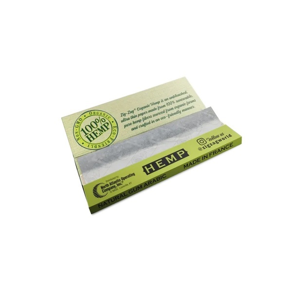 Organic Hemp Rolling Papers 1 1/4 (zig Zag)