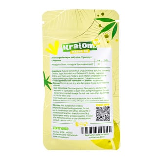 Caramelle gommose al kratom 30 mg (Zamnesia)