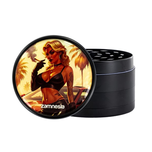 Collezione di grinder in metallo Bad Bitches (TRIBE) - 4-parti Ø63mm