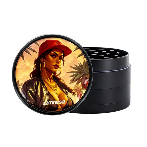 Collezione di grinder in metallo Bad Bitches (TRIBE) - 4-parti Ø63mm
