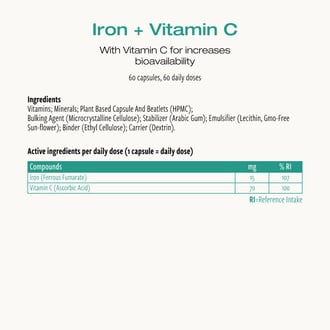 Iron + Vitamin C (Cibdol)
