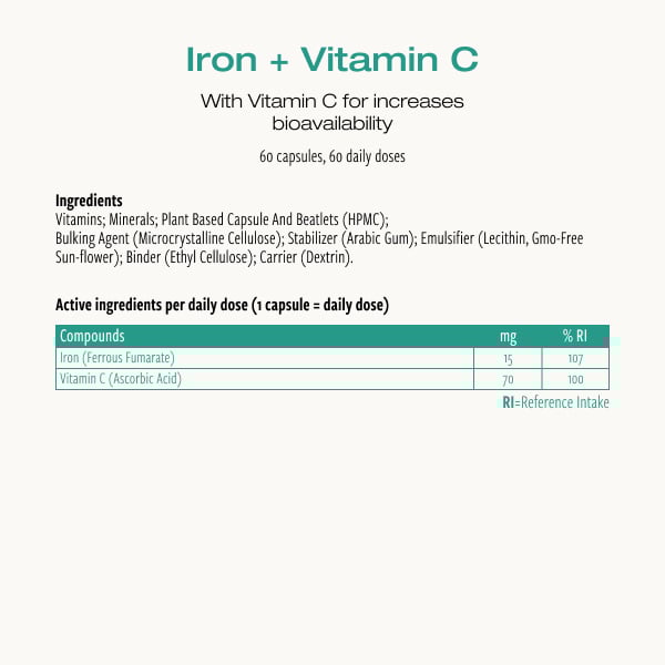 Iron + Vitamin C (Cibdol)
