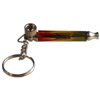 Mini Metal Screwable Smoking Pipe Rasta